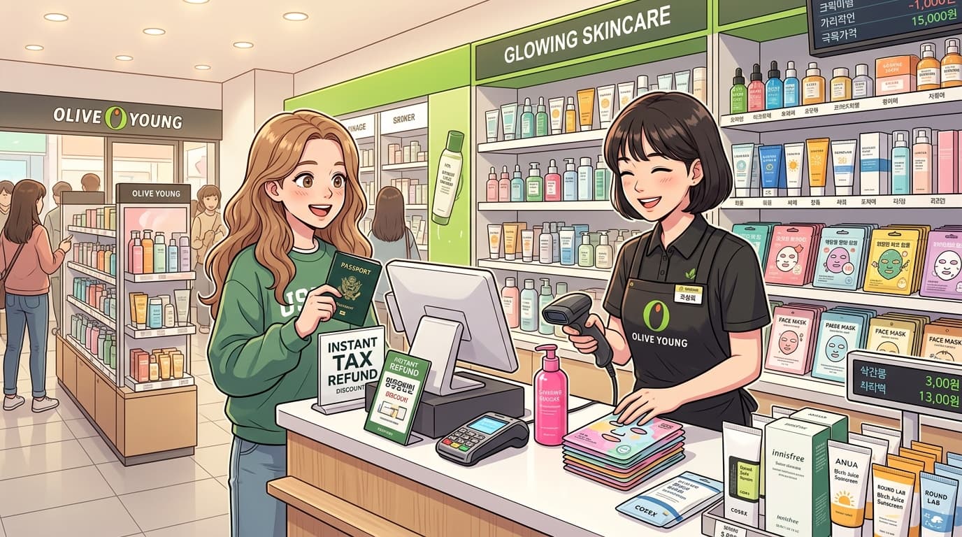 Olive Young Tax Refund